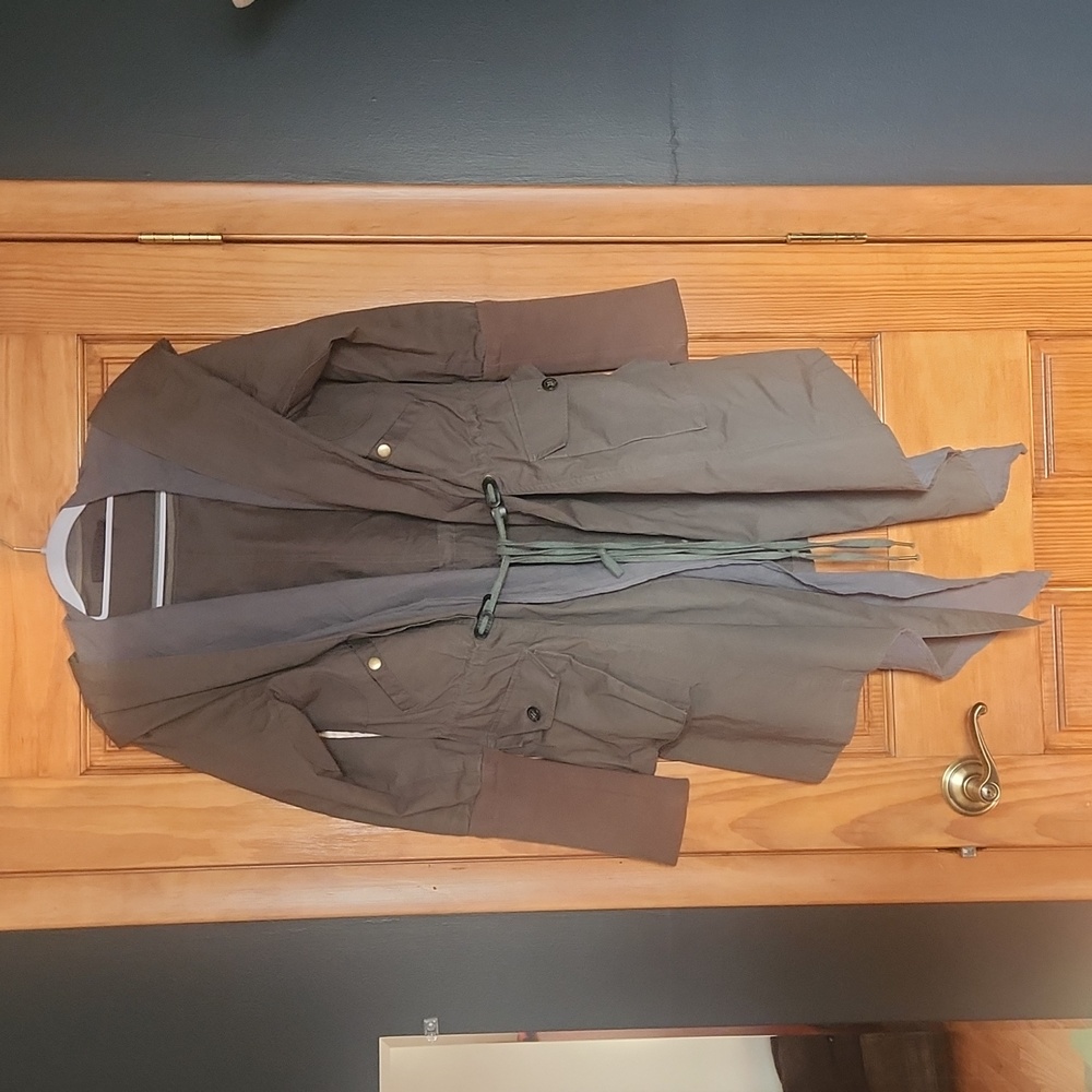 Nicholas K Army green jacket